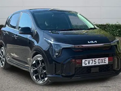 Begagnad Kia Picanto GT-Line S 69 HK (50 kW) 2025 Svart Halvkombi