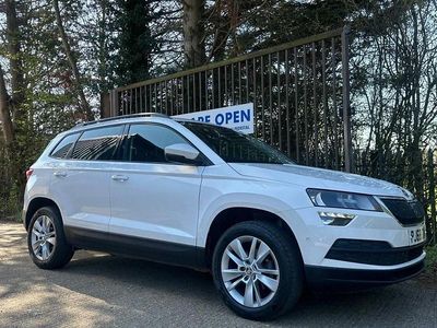 Used Skoda Karoq SE Technology 115 HP (84 kW) 2018 White SUV