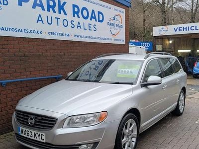 Silver Used 2013 Volvo V70 SE Estate | £9,995