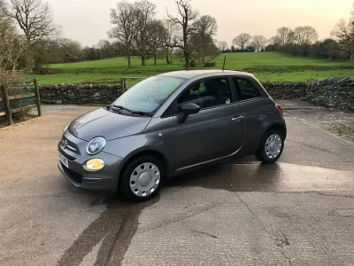 Used Fiat 500 Pop 69 HP (50 kW) 2016 Grey Hatchback