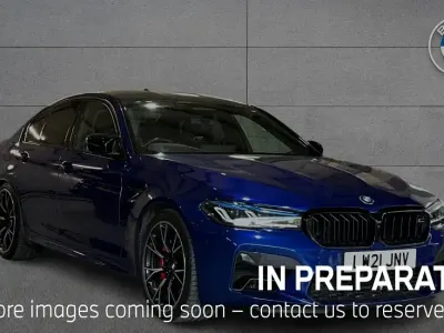 Used BMW M5 Competition Edition 616 HP (453 kW) 2021 Blue