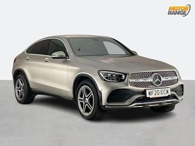 Used Mercedes GLC220 AMG line 194 HP (142 kW) 2020 Silver Coupe