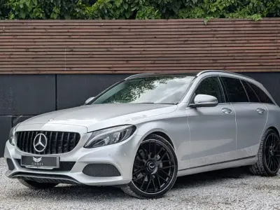 Used Mercedes C220 Premium Plus 2017 Silver Estate