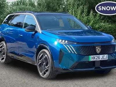 New Peugeot e-5008 Premium 169 kW (231 HP) 2026 Blue SUV
