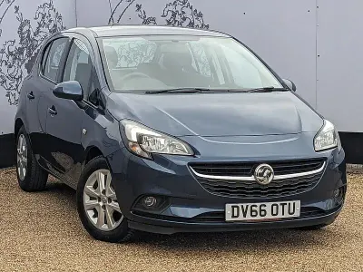 Second-hand Vauxhall Corsa Design Edition 90 CP (66 kW) 2016 Albastru Hatchback