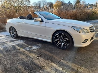 used Mercedes E350 E Class 3.0CDI V6 BlueEfficiency Sport Cabriolet 2dr Diesel G-Tronic Euro 5 (265 ps)