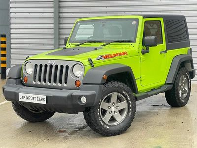 Green Used 2012 Jeep Wrangler Rubicon SUV | £13,994