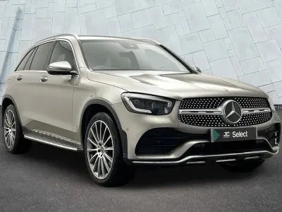 Used Mercedes GLC220 AMG Line Premium 191 HP (140 kW) 2022 Silver SUV
