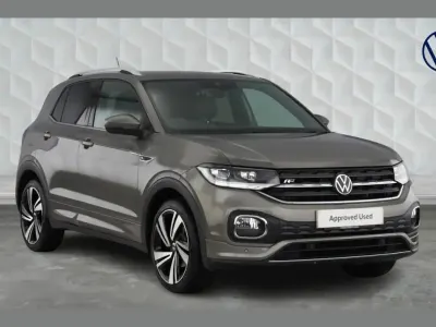 Used VW T-Cross R-line 110 HP (80 kW) 2021 Grey SUV