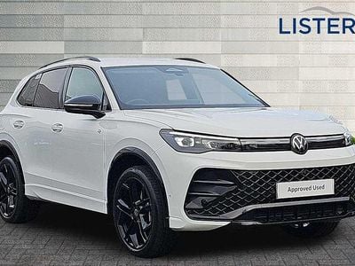 Pure white New 2025 VW Tiguan Black Edition SUV | £46,973