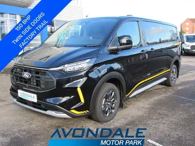 New Ford Transit Custom 150 HP (110 kW) 2025 Black Van