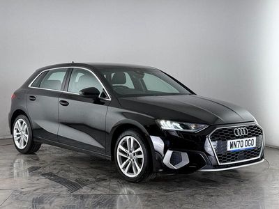 Used Audi A3 Sportback Sport 2020 Black Hatchback