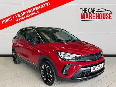 Used Vauxhall Crossland Ultimate 128 HP (94 kW) 2022 Red SUV