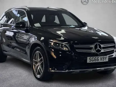 Used Mercedes GLC250 AMG line 204 HP (150 kW) 2016 Black SUV
