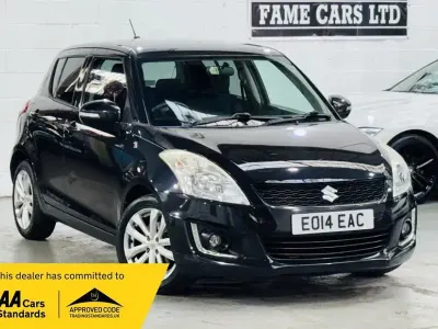 Used Suzuki Swift SZ4 92 HP (67 kW) 2014 Black Hatchback