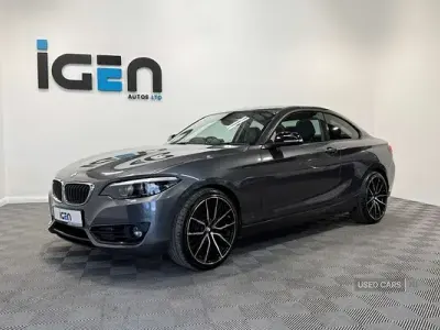 Usado BMW 218 Sport Line 2019 Cinzento Coupé