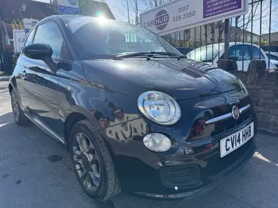 Used Fiat 500 S 69 HP (50 kW) 2014 Black Hatchback