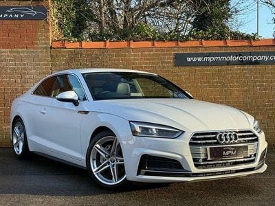 Used Audi A5 S-Line 190 HP (139 kW) 2017 White Coupe