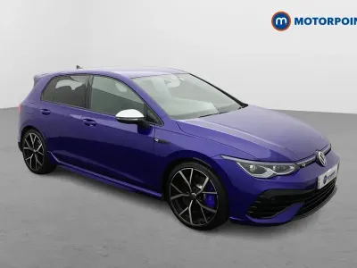 Begagnad VW Golf VIII R 2022 Blå Halvkombi