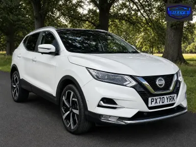 Used Nissan Qashqai Tekna 150 HP (110 kW) 2020 White SUV