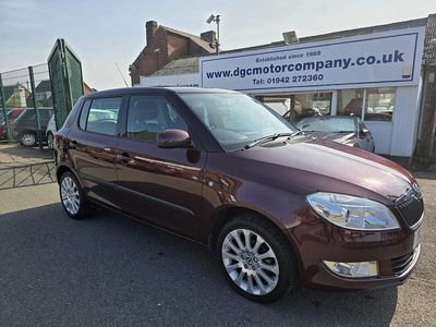 Used Skoda Fabia Elegance 2011 Maroon Hatchback