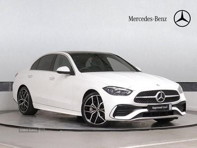 Used Mercedes C200 AMG Line Premium Plus 204 HP (150 kW) 2024 White Sedan