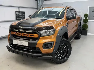 Used Ford Ranger Wildtrack 2019 Orange Pickup