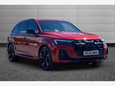 New Audi Q7 Black Edition 394 HP (289 kW) 2026 Red SUV
