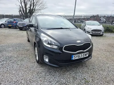 Used Kia Carens 133 HP (97 kW) 2013 Black MPV