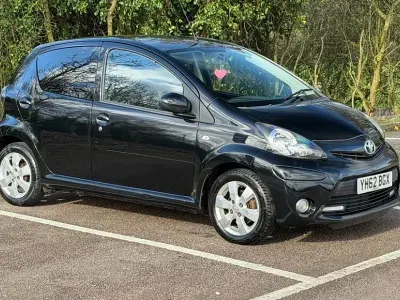 Used Toyota Aygo 2012 Black Hatchback