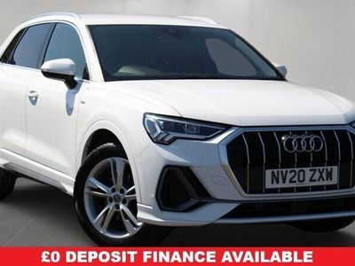 used Audi Q3 1.5 TFSi S LINE MHEV 5dr AUTO 148 BHP **Touch Screen Apple + Android**