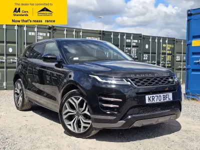 Used Land Rover Range Rover evoque HSE Dynamic 180 HP (132 kW) 2020 Black SUV