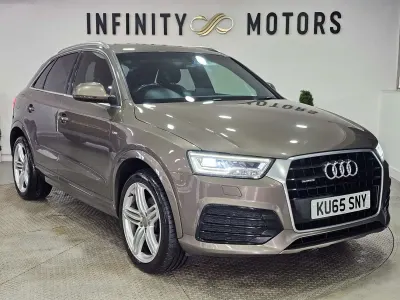 Używany Audi Q3 S-line plus 184 KM (135 kW) 2015 Brązowy SUV