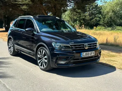 Used VW Tiguan R-line 150 HP (110 kW) 2018 Black SUV