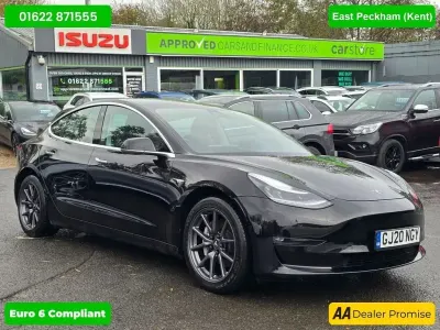 Usado Tesla Model 3 Long Range AWD 366 kW (498 CV) 2020 Negro Berlina