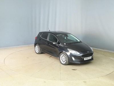 Used Ford Fiesta Titanium 100 HP (73 kW) 2018 Black Hatchback