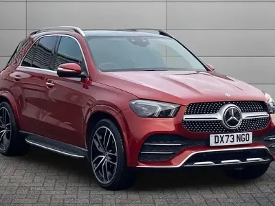 Used Mercedes GLE450 AMG AMG line 397 HP (291 kW) 2023 Red SUV