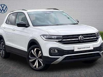 Used VW T-Cross Black Edition 95 HP (69 kW) 2023 White SUV