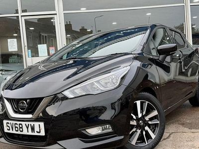 Black Used 2018 Nissan Micra N-Connecta Hatchback | £8,750 (Fair price)