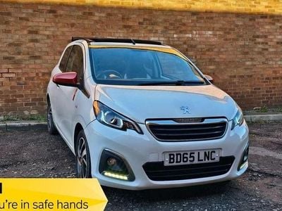 Used Peugeot 108 Roland Garros 82 HP (60 kW) 2015 White Hatchback