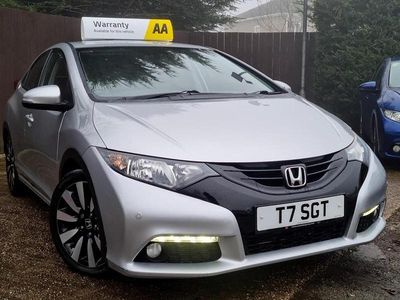 Silver Used 2014 Honda Civic SE Plus Hatchback | £6,995 (Fair price)