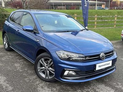 Blue Used 2020 VW Polo R-line Hatchback | £13,295 (Fair price)