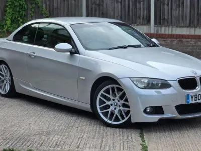 Used BMW 320 Cabriolet M Sport 2009 Silver Cabriolet