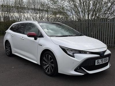 Gebraucht Toyota Corolla Design 180 PS (132 kW) 2021 Weiß Kombi
