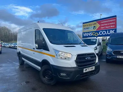 Begagnad Ford Transit Trend 130 HK (95 kW) 2021 Vit Van