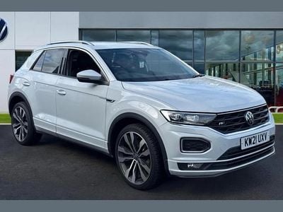 Used VW T-Roc R-line 150 HP (110 kW) 2021 Silver SUV