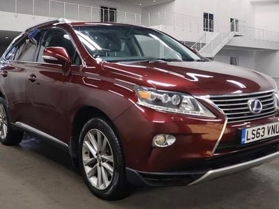 Red Used 2013 Lexus RX450h SUV | £11,990 (A bit pricey)