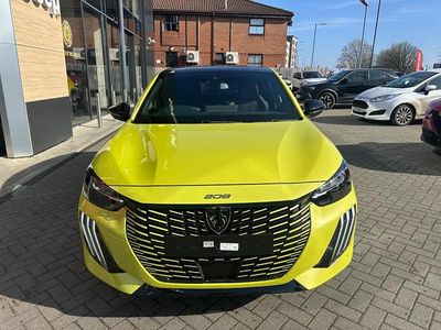 Used Peugeot e-208 GT 98 kW (134 HP) 2025 Yellow Hatchback
