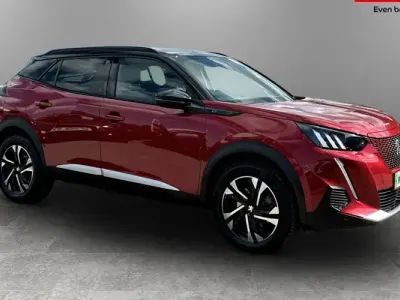 Used Peugeot e-2008 GTi 100 kW (136 HP) 2023 Red SUV