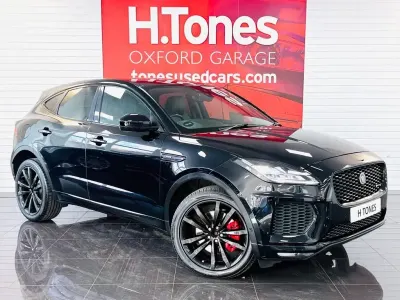 Used Jaguar E-Pace R-Dynamic 180 HP (132 kW) 2018 Black SUV